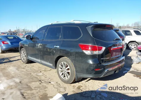2016 Nissan Pathfinder Sl from USA, damaged, VIN 5N1AR2MN4GC605901
